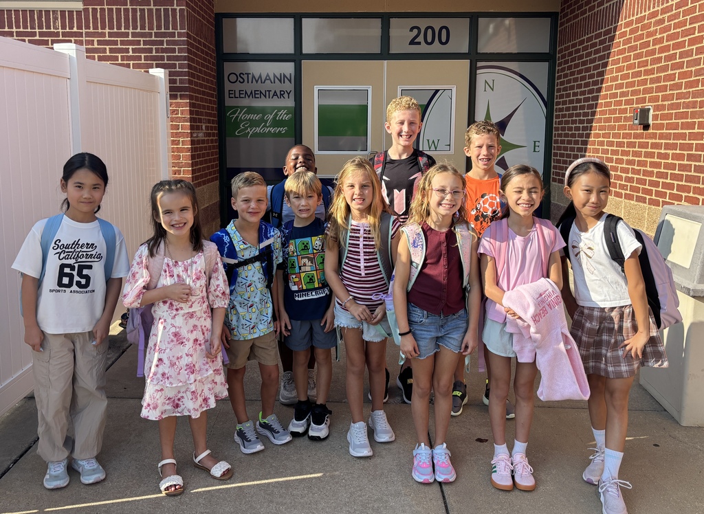 First day of school excitement