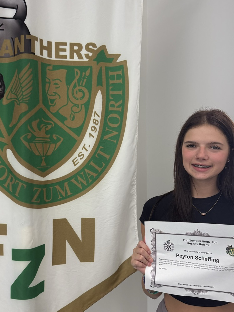 Peyton positive office referral!
