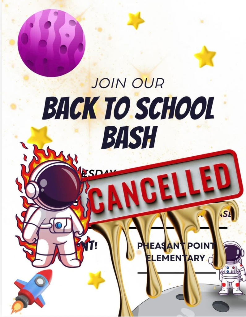 Back to School Bash Cancelled