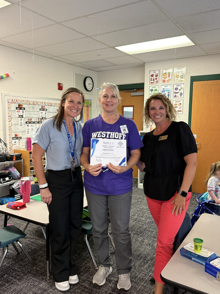paraprofessional Angie Sorenson
