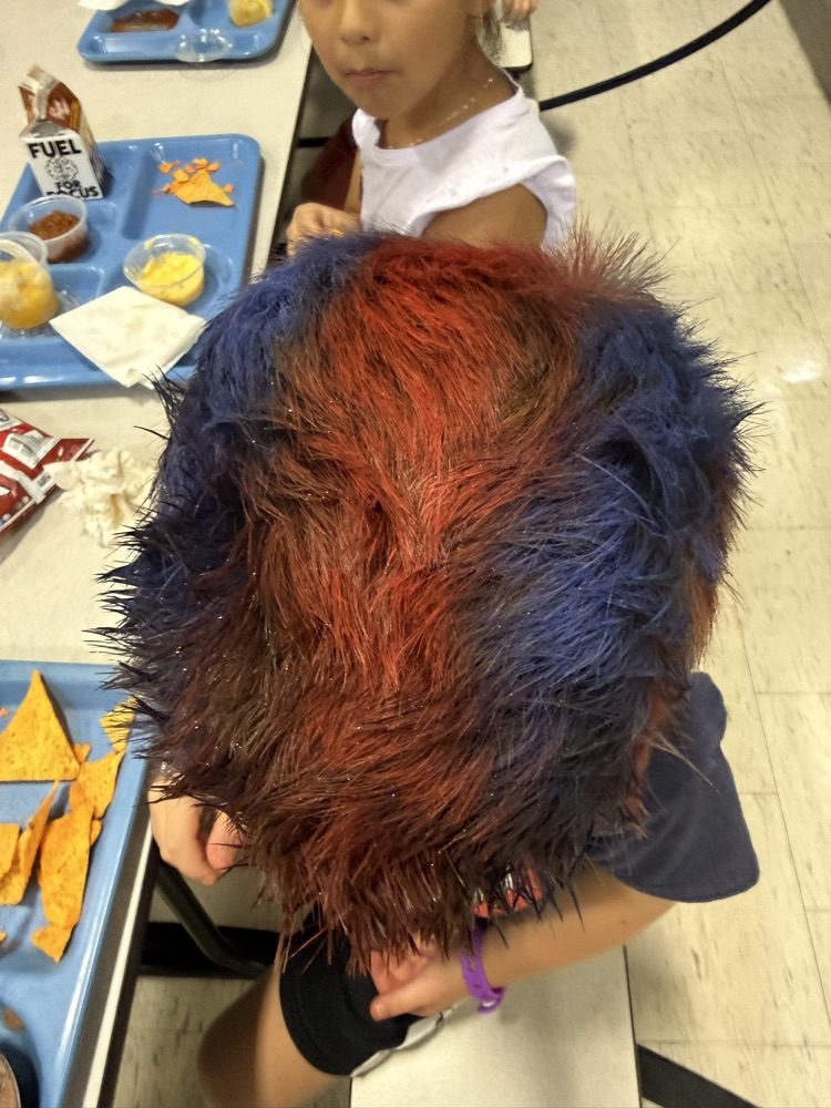 tie dye hair