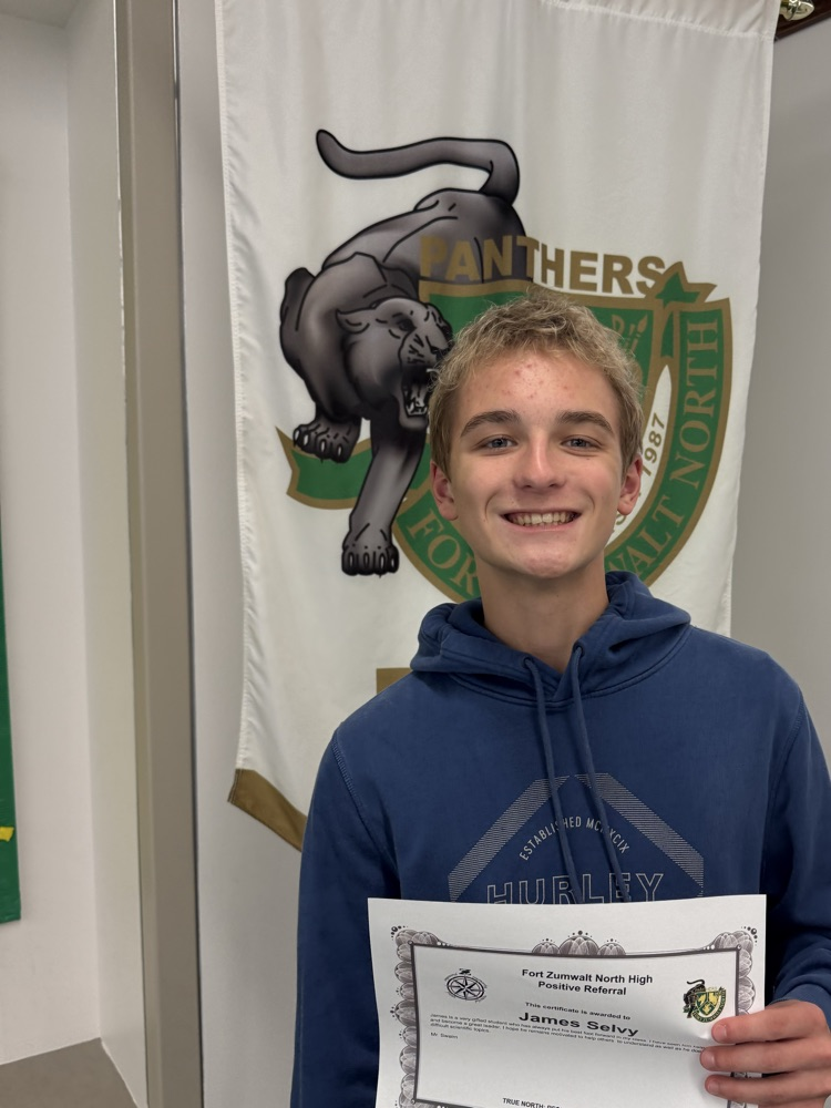 James positive office referral!