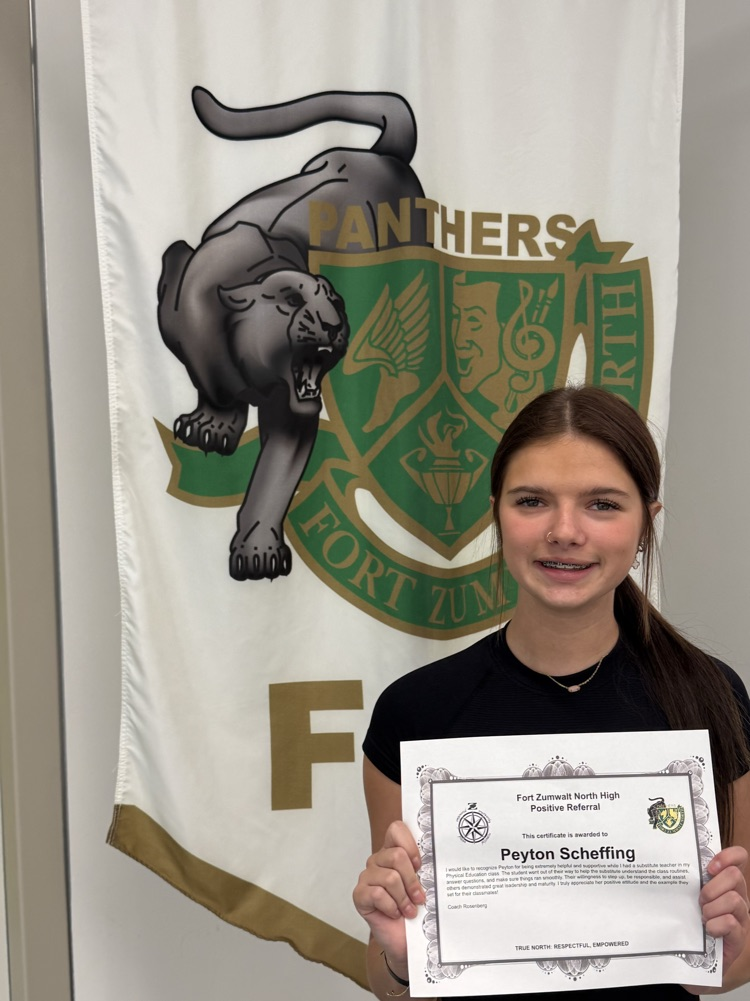Peyton positive office referral!