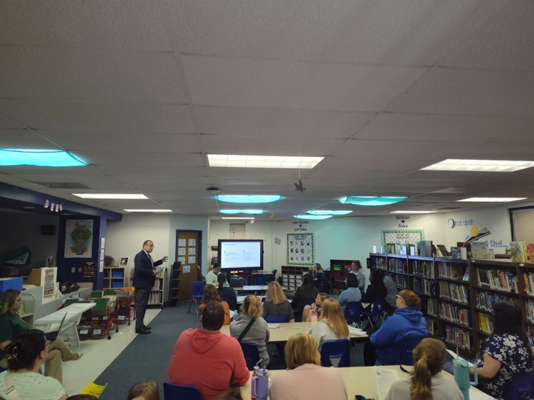Dr. St. Pierre presenting on Prop 1