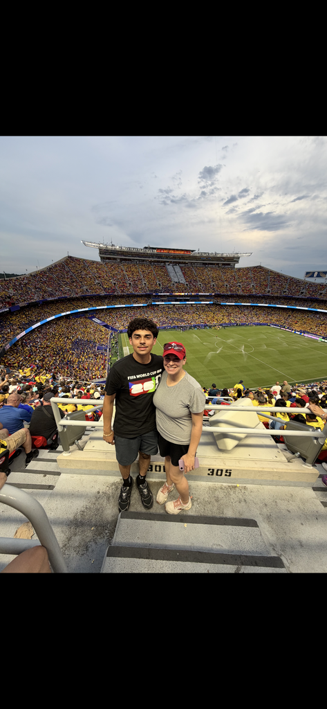 Max Brown and mom