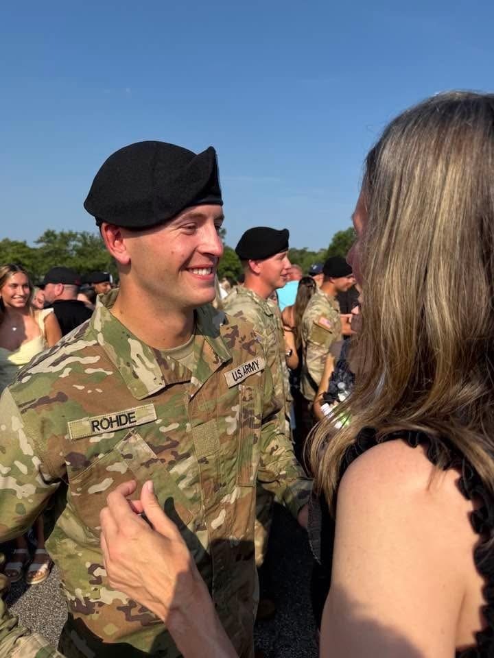 Gage Rohde in uniform