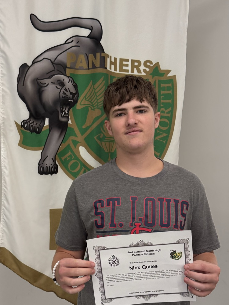 Nick positive office referral!