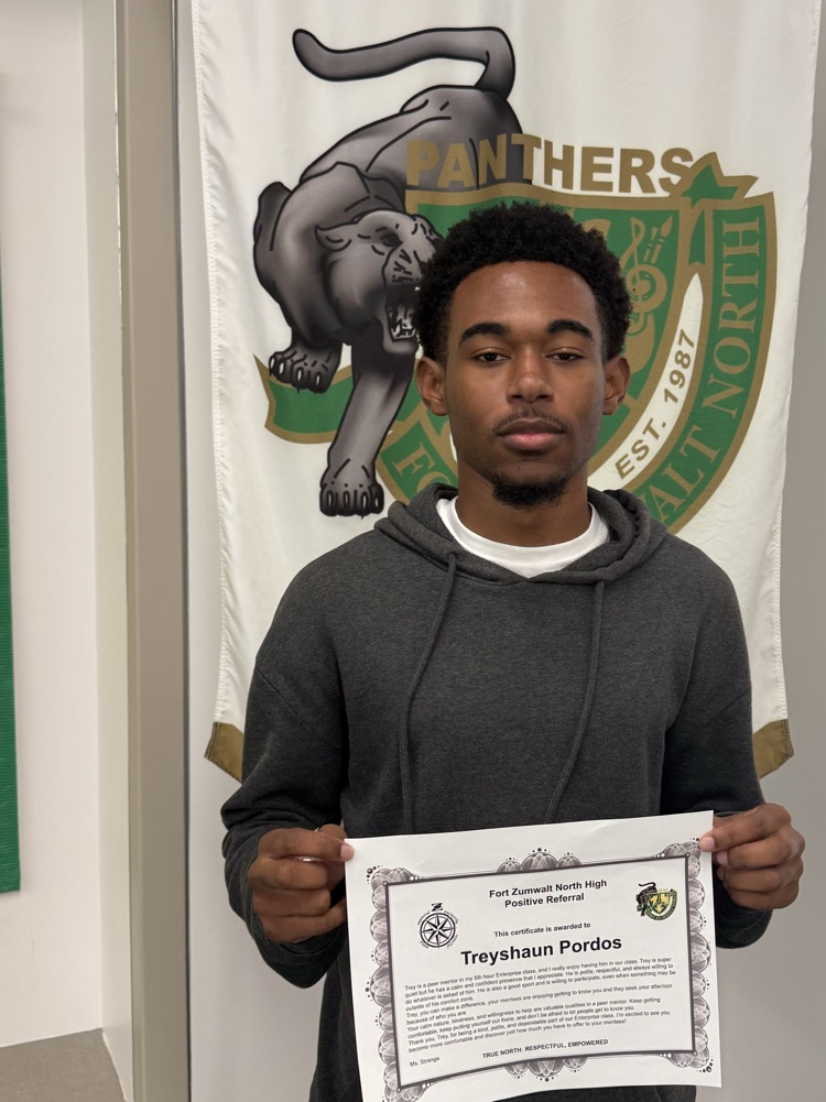 Trey positive office referral!