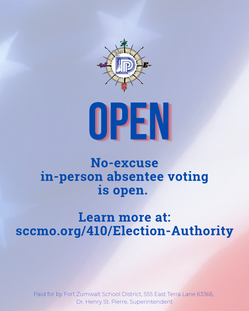 No-Excuse Absentee Voting is Open