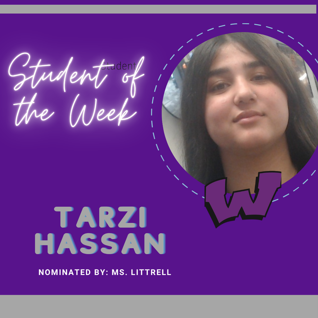 Congratulations to our Students of the Week – Riley Brawley and Tarzi Hassan!