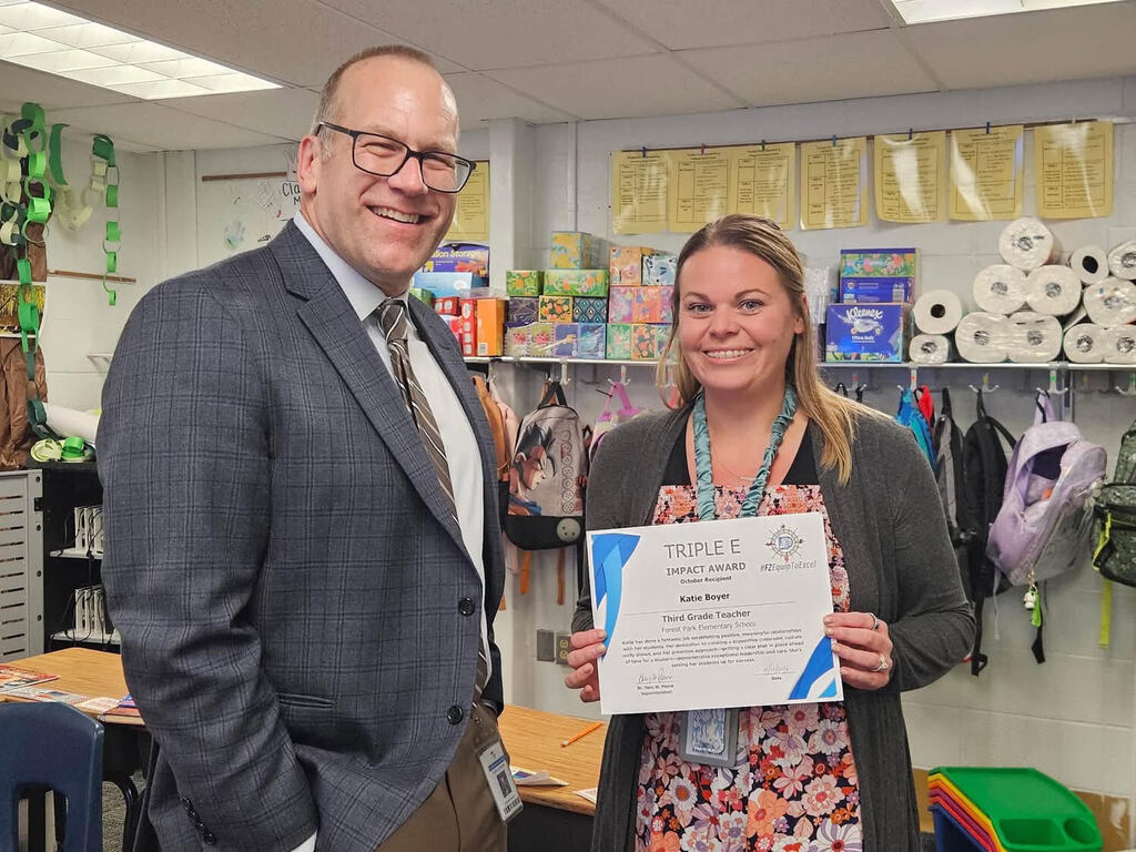 Mrs. Boyer- Triple E Winner
