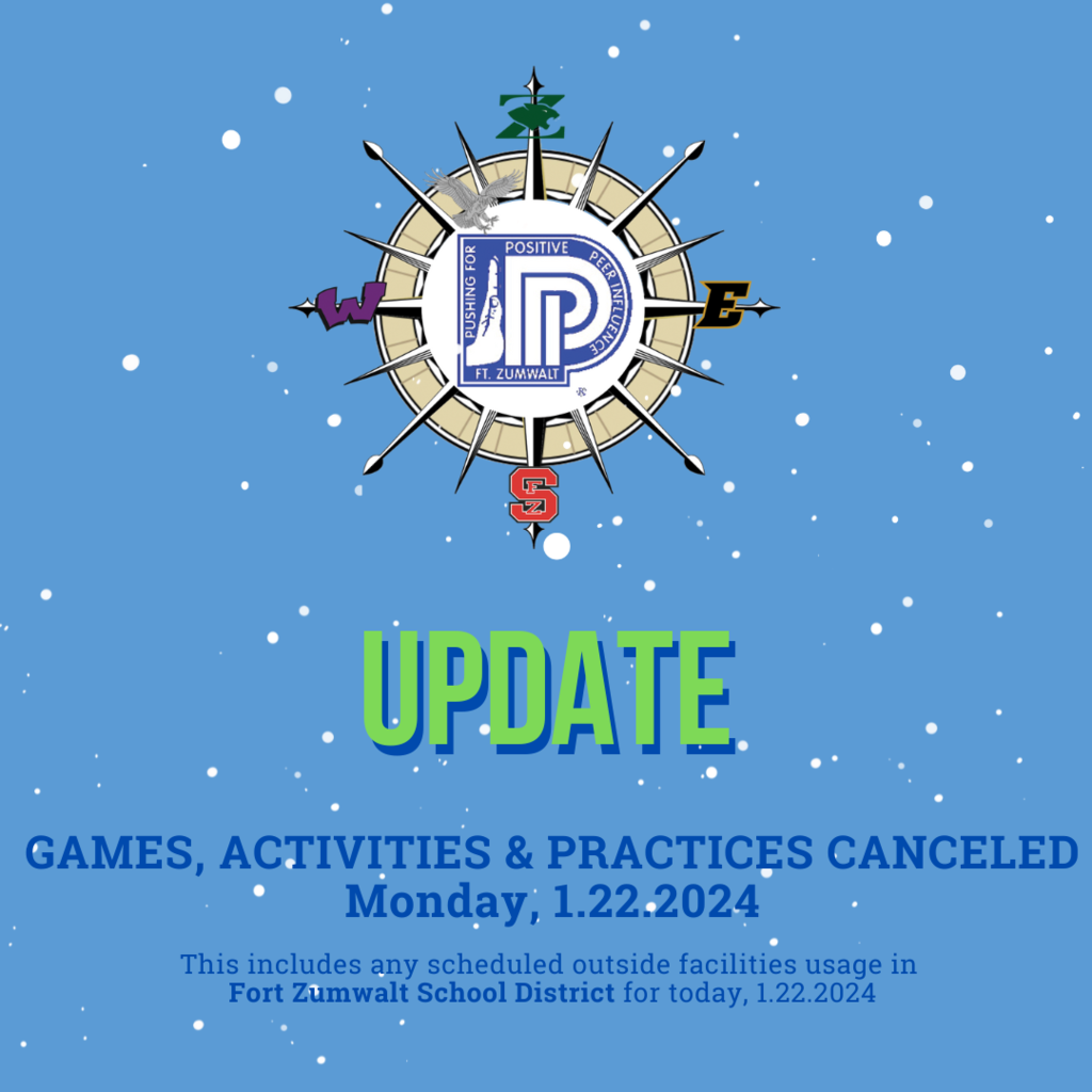 UPDATE: All activities canceled, including scheduled facilities usage 1.22.2024