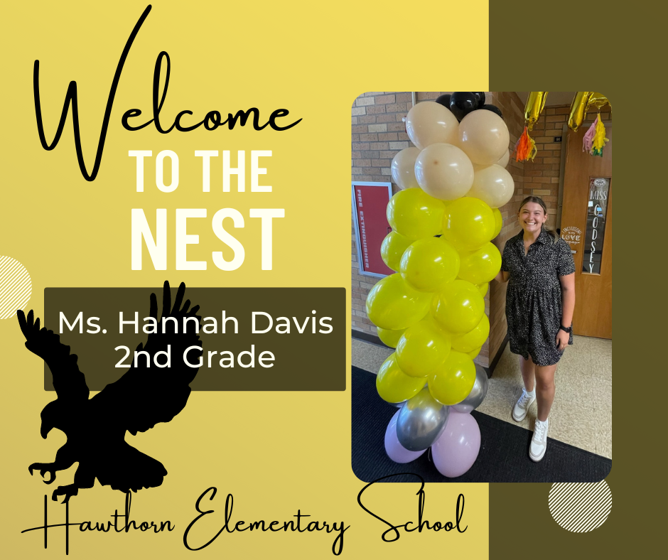 Welcome Ms. Davis to the Nest.