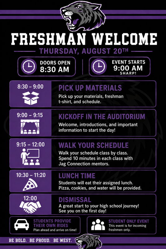 Freshman Welcome
