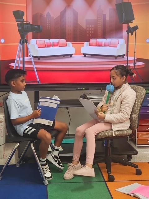 Firebirds interviewing eachother on Personal Narrative Stories 