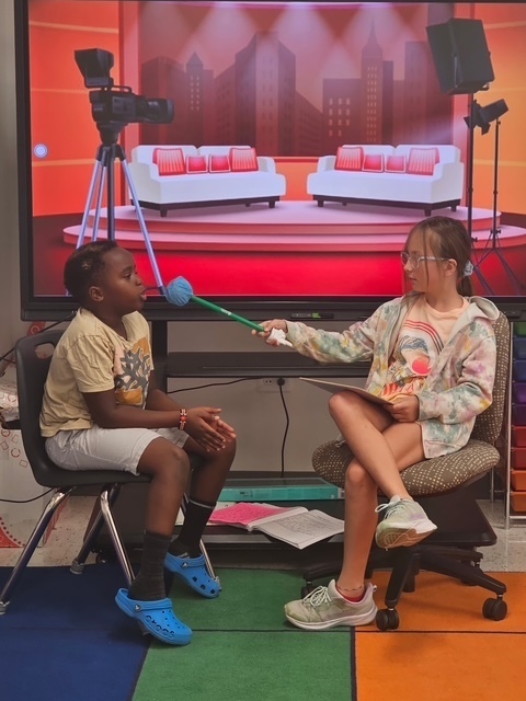 Firebirds interviewing eachother on Personal Narrative Stories 