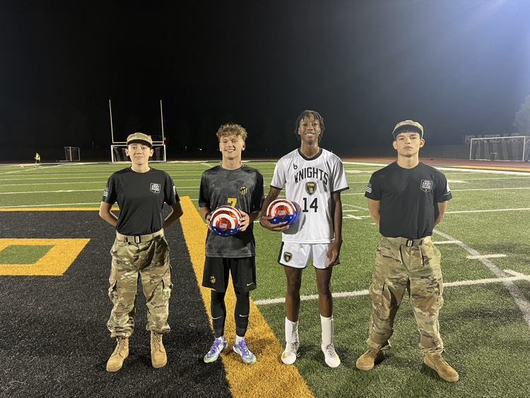 Game ball presentation