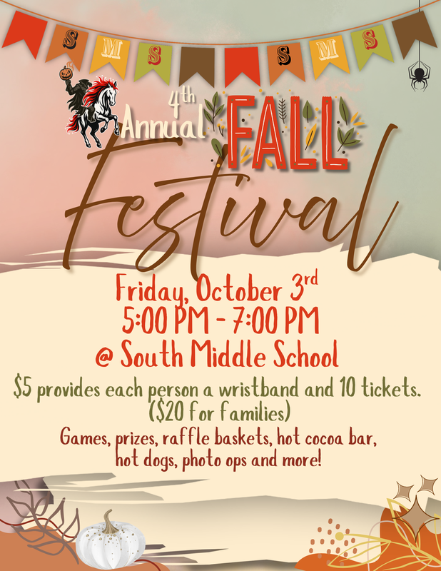 Fall Festival October 3rd