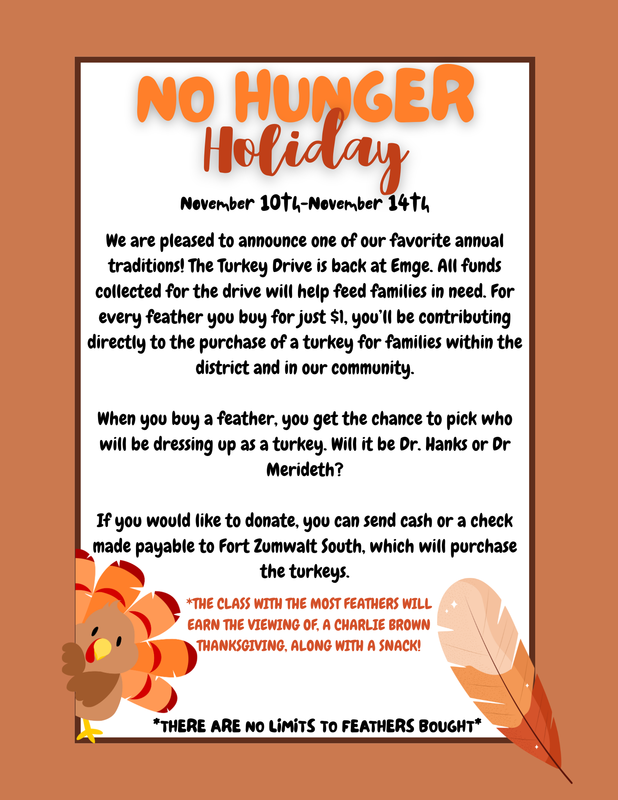 No hunger holiday flier