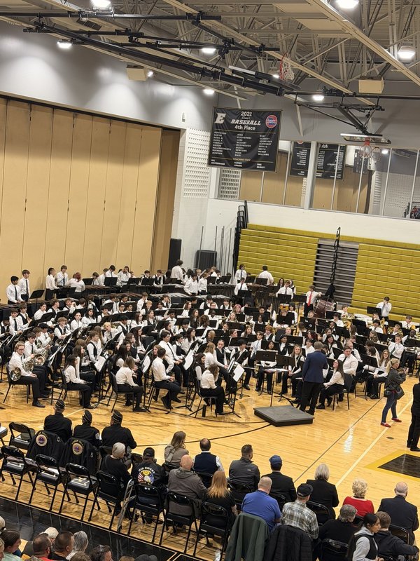 DuBray and East Band Performing