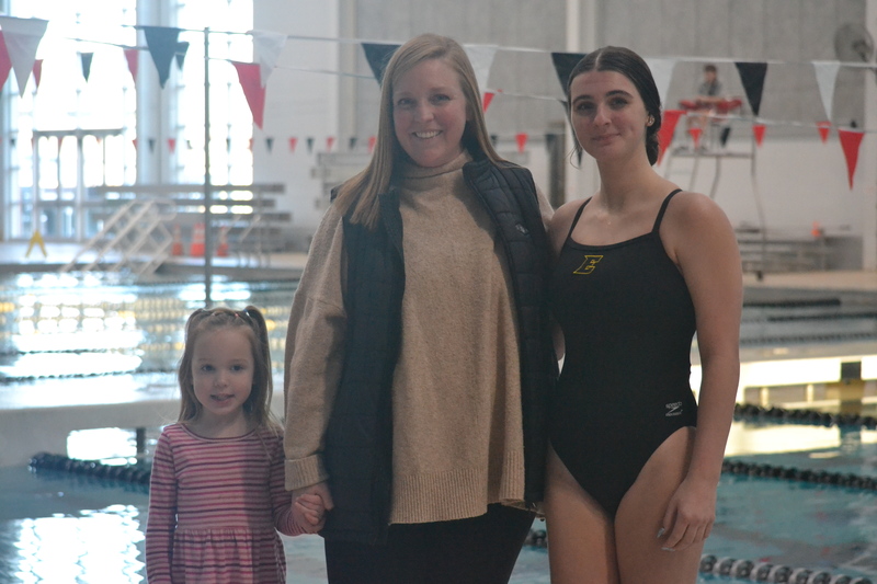 Mrs. Bono, her daughter, and Sammy Walden
