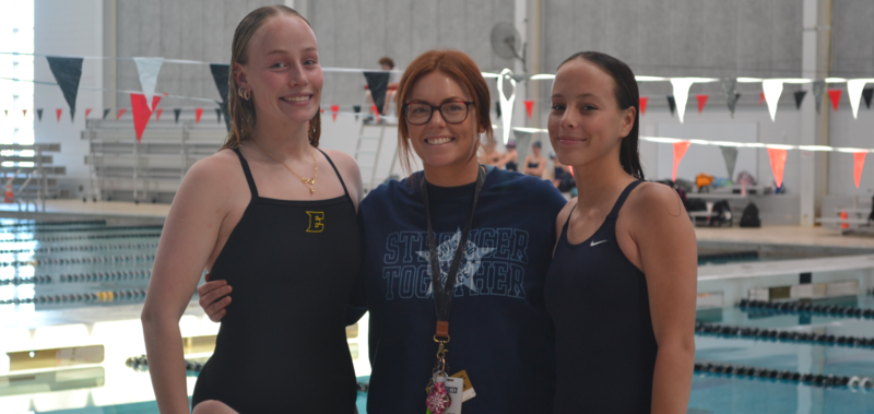 Lily Steinmetz, Coach Cork, and Annabelle Steinmetz