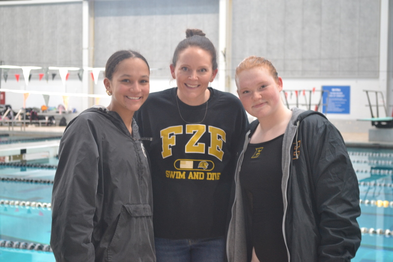 Maya West, Mrs. Venneman, and Anna Siders