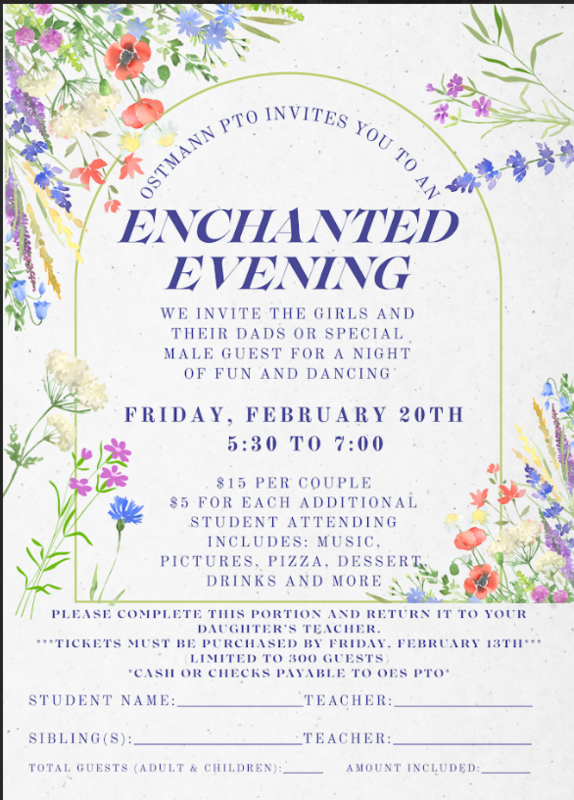 Enchanted Evening flyer