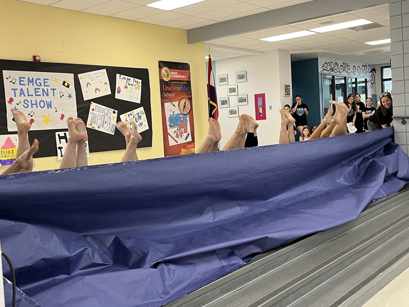 staff "swimming"