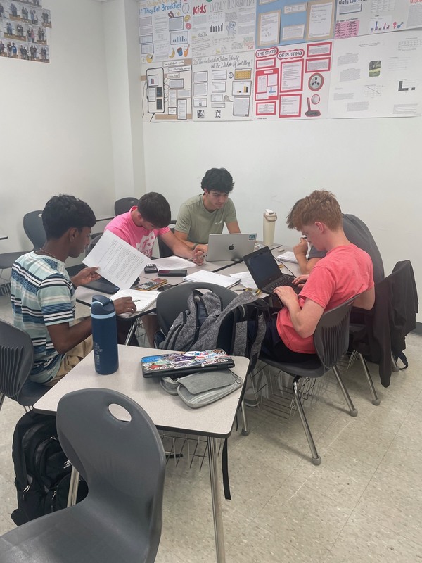 Math club small team competing