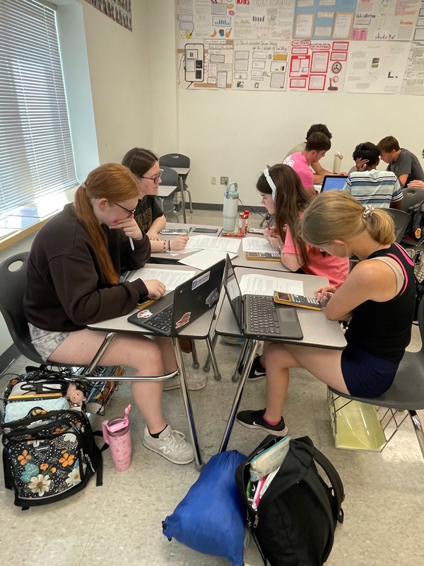 math club competing