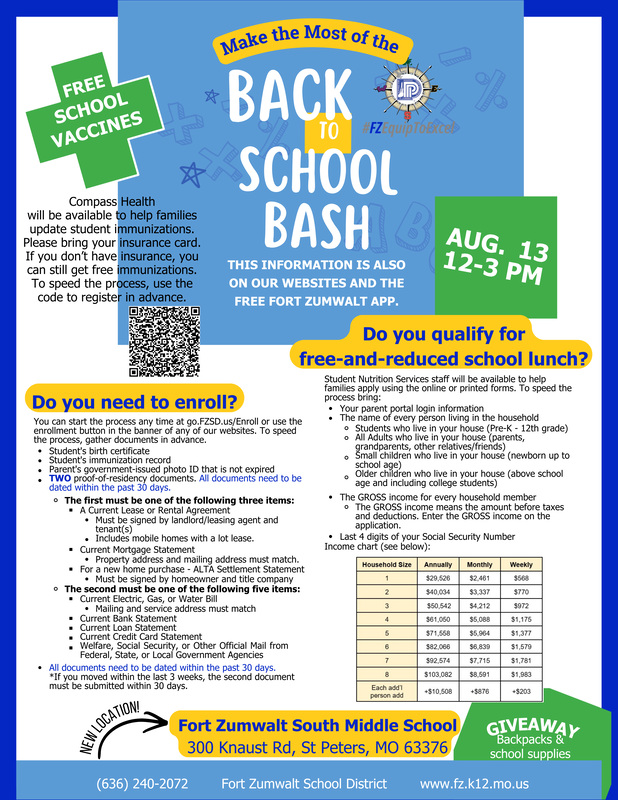 Back to school bash