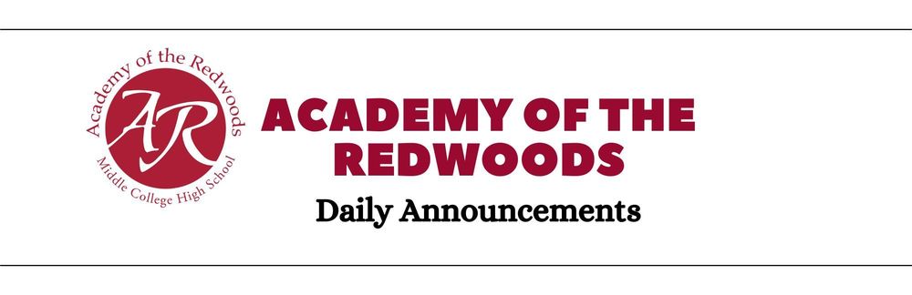 Daily Announcements