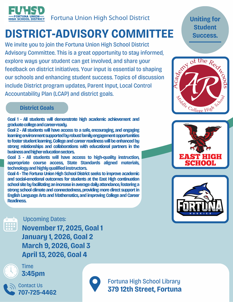 District-Advisory Committee Meeting Information