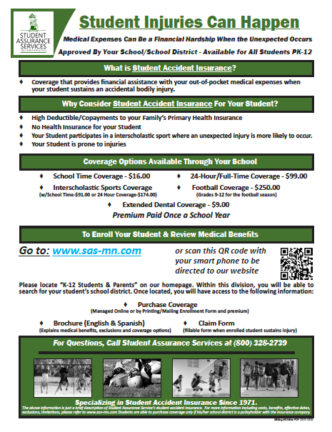 2025-2026 Student Assurance Insurance Info