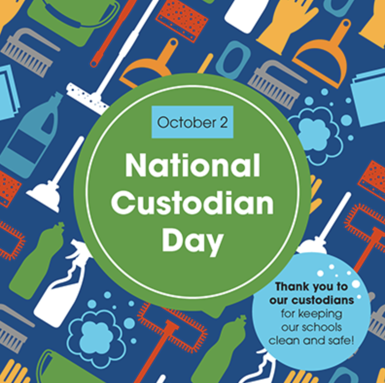 October 2nd is "National Custodian Day"!