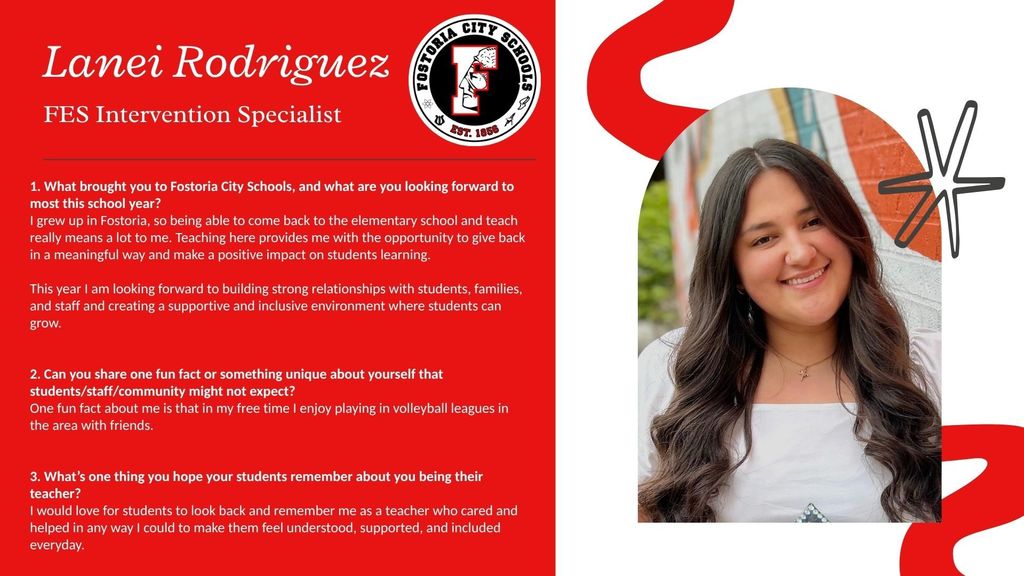 Ms. Lanei Rodriguez - new teacher