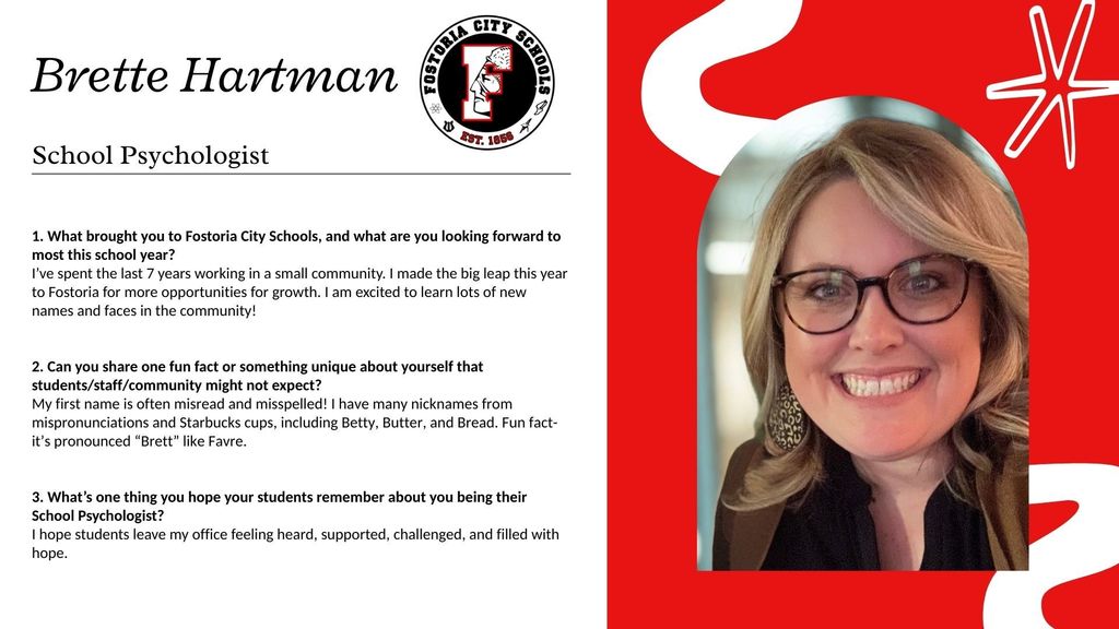 Brette Hartman - social media info school psychologist