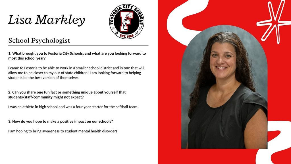 Lisa Markley - social media info school psychologist