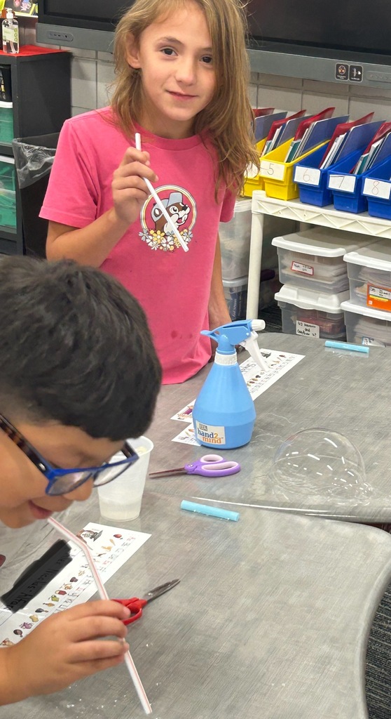 Experimenting with fun and bubbles