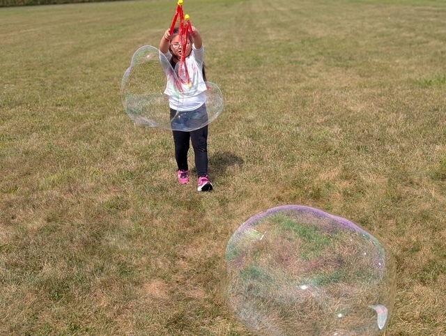 2nd grade bubble party