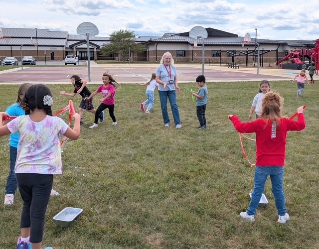 2nd grade bubble party