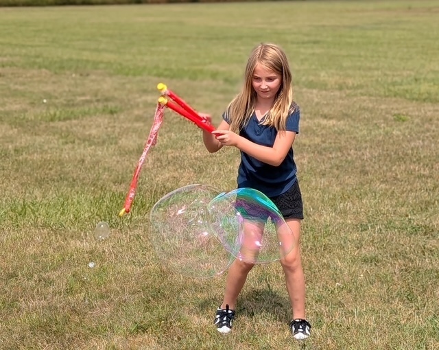 2nd grade bubble party