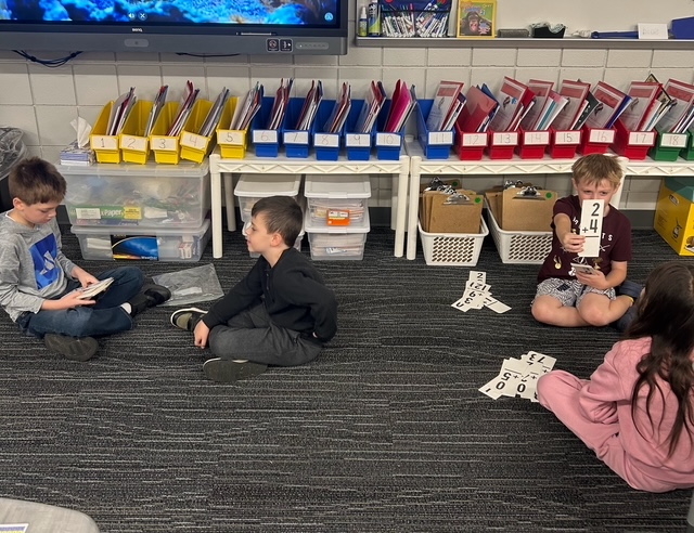 Peer tutoring with Mrs. Davoli
