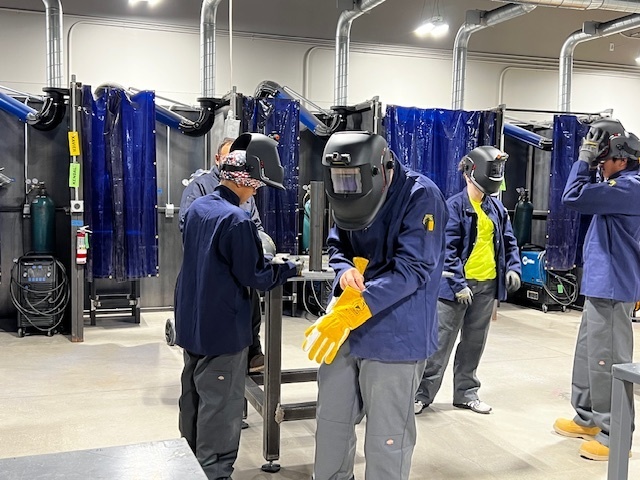 Academy Students Shine in Welding and Manufacturing Program
