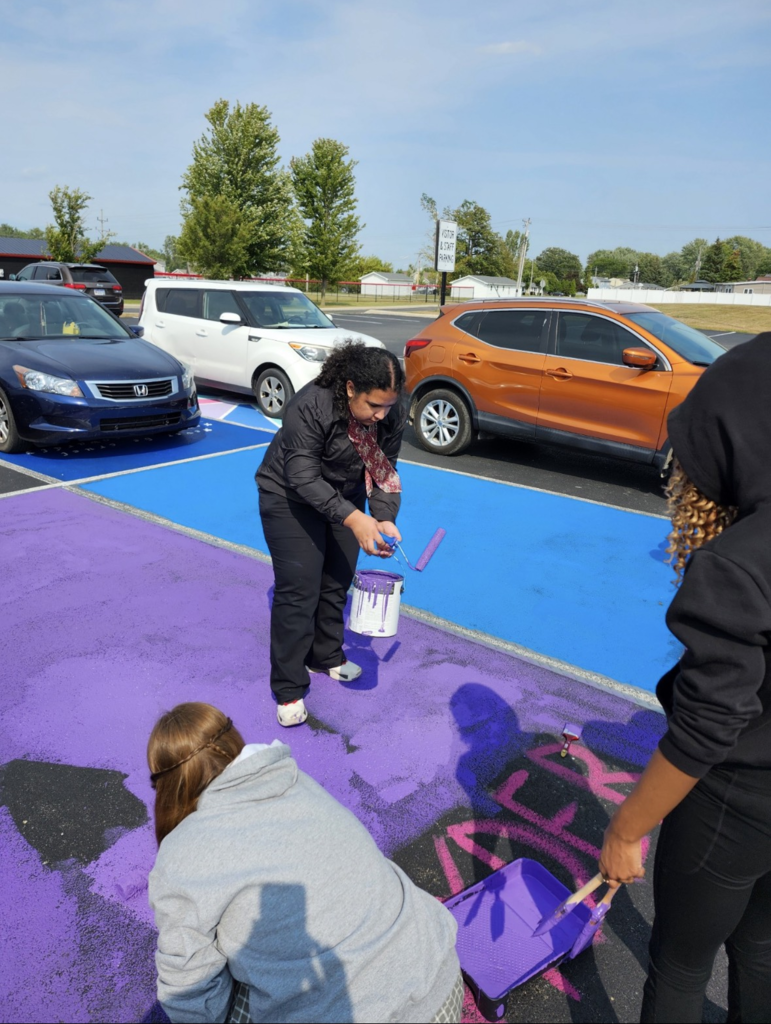 YLA Painting parking spots