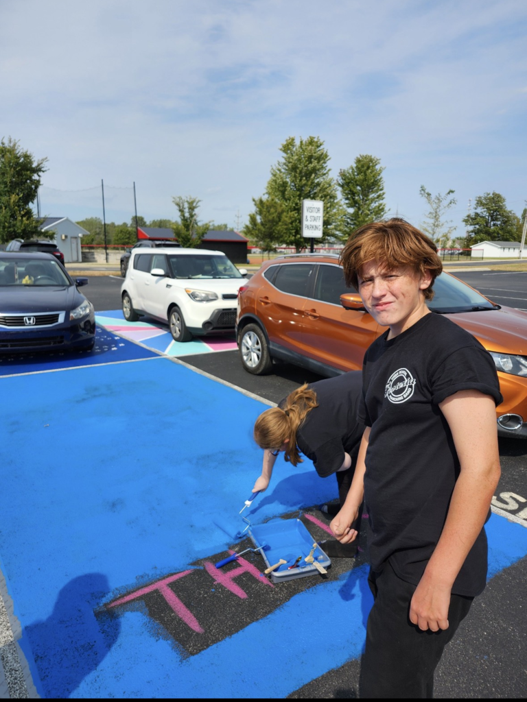 YLA Painting parking spots