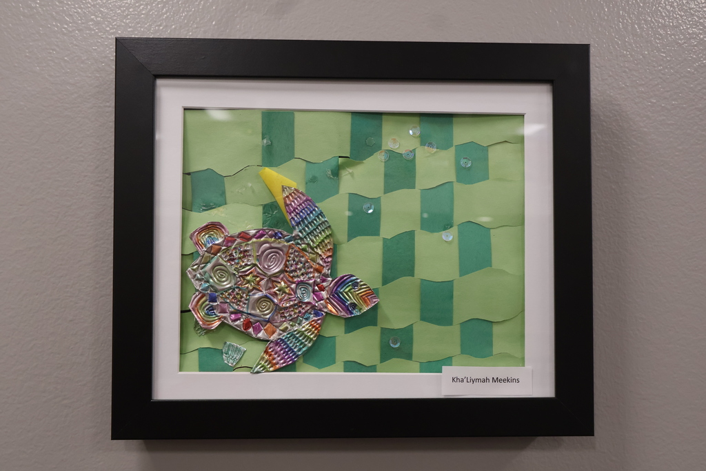 Student Artwork on display
