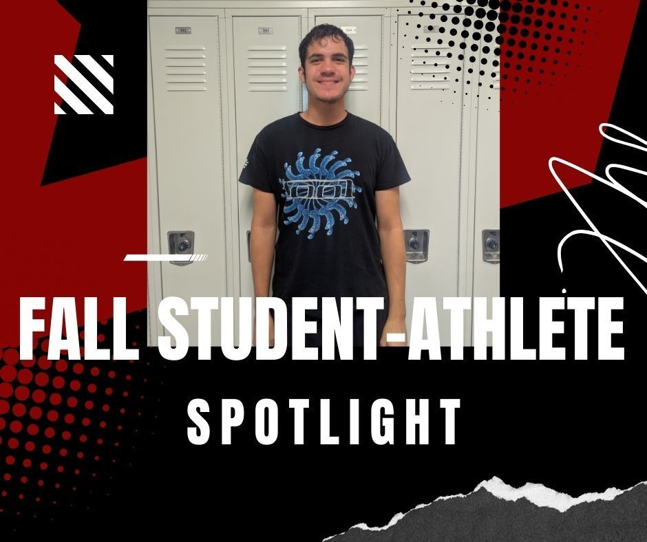 Cash Mendoza - fall student athlete spotlight