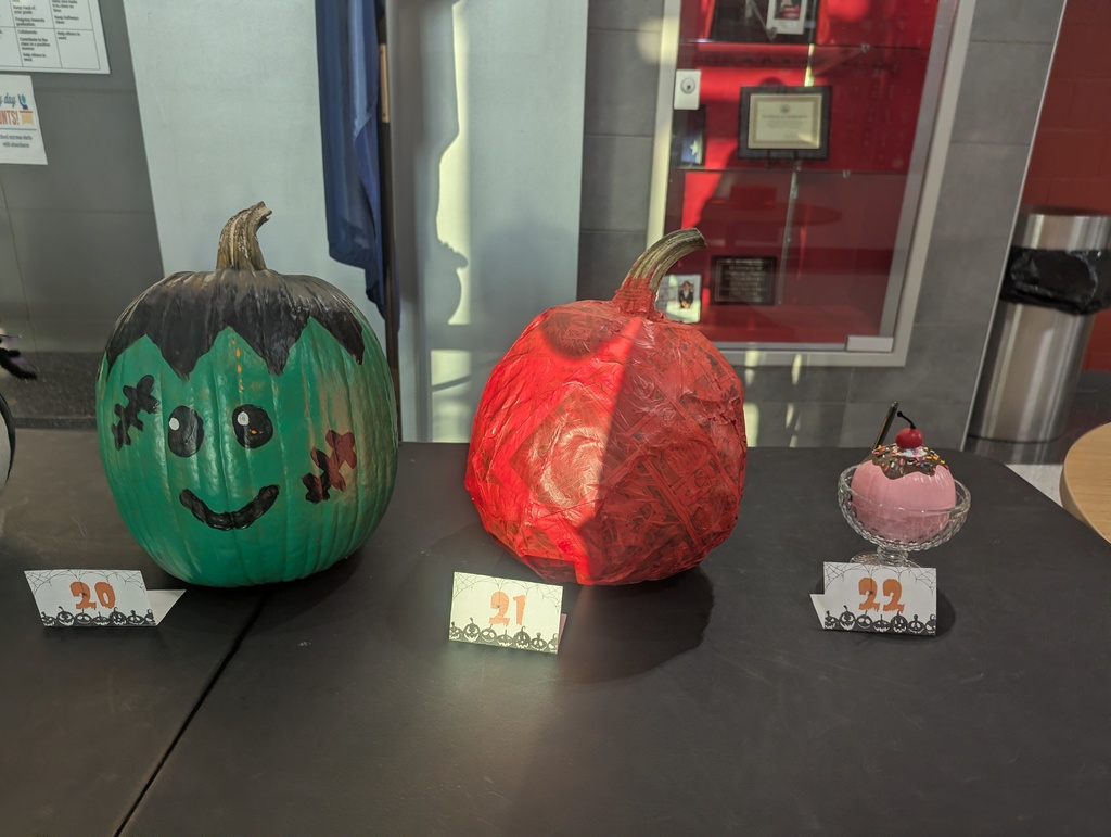 FJSHS Staff Pumpkin Contest